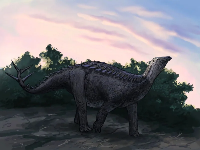 Découverte d'un Nouveau Dinosaure Herbivore au Maroc : Thyreosaurus atlasicus