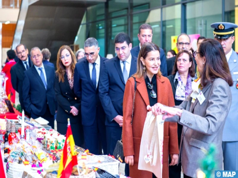SAR la Princesse Lalla Meryem préside à Rabat la cérémonie d'inauguration du Bazar international du Cercle diplomatique