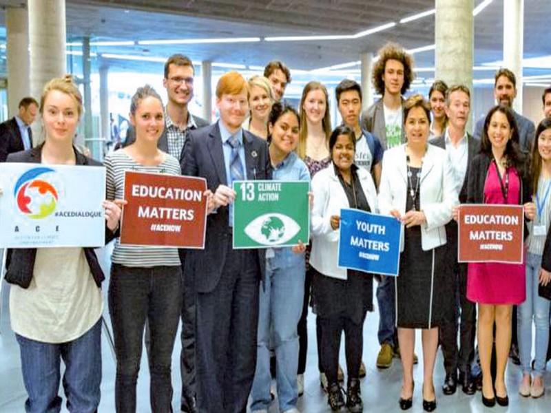 Solutions pour un développement durable L'ONU-Climat appelle les jeunes du monde à faire preuve d�