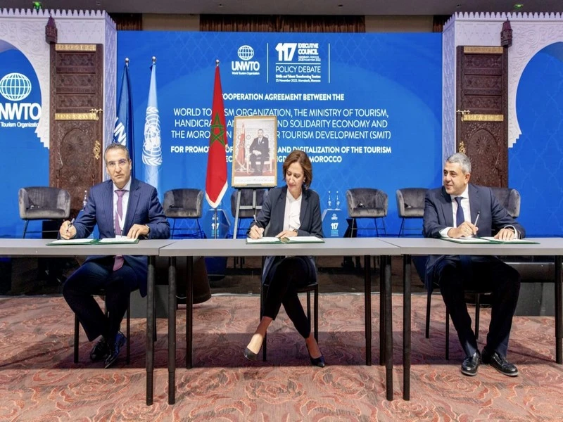 #Maroc_Tourisme: Investissement, innovation et digitalisation: nouveaux chantiers de développement co-signés par la SMIT et l’OMT