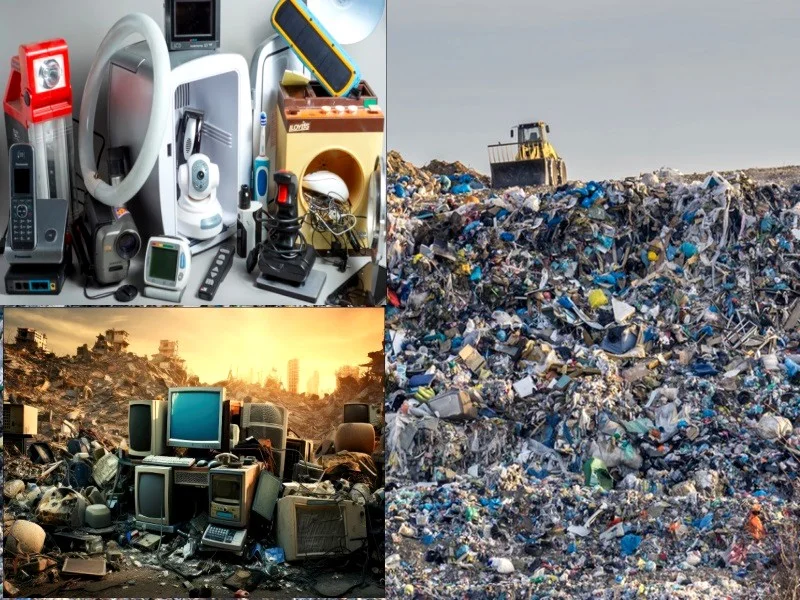La montée en flèche des déchets électroniques : une crise imminente et des solutions urgentes