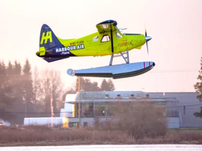 Envolée au Canada du tout premier avion commercial tout électrique du monde