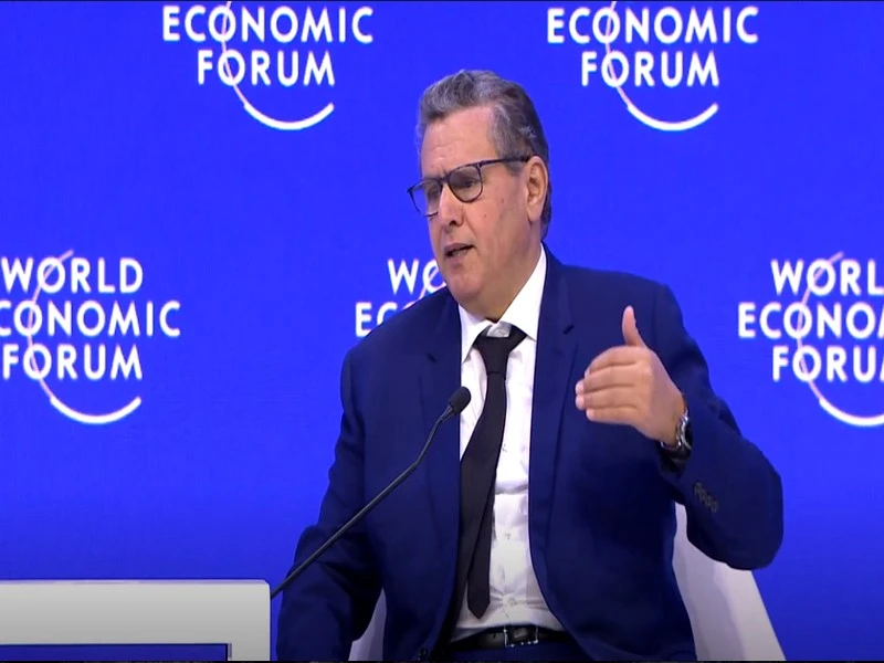 #FORUM_DE_DAVOS_MAROC : AZIZ AKHANNOUCH REVIENT SUR L'ÉPOPÉE DES LIONS DE L’ATLAS LORS DU MONDIA