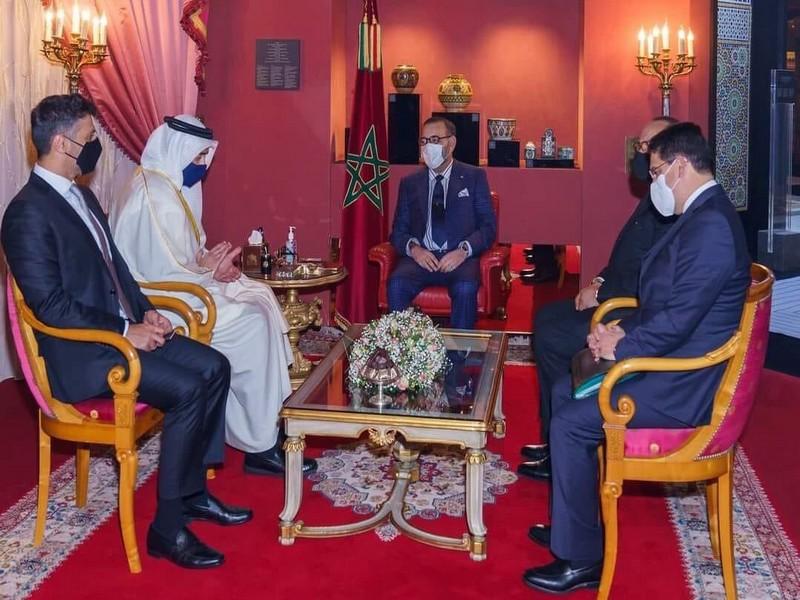 #MAROC_Le_roi_Mohammed_VI reçoit le chef de la diplomatie des Emirats