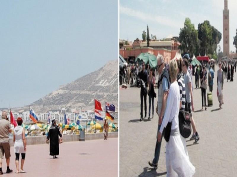 Marrakech et Agadir, destinations préférées des touristes depuis le début de l’année 3,4 mill