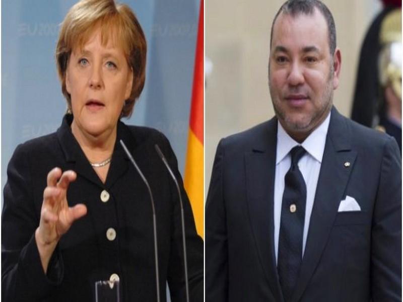 Message de condoléances du Roi Mohammed VI à la chancelière allemande suite à l'attentat de Berl