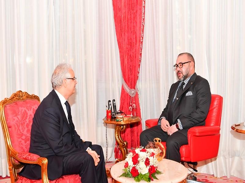 Palais Royal de Rabat Sa Majesté le Roi Mohammed VI reçoit le nouveau secrétaire général du Par