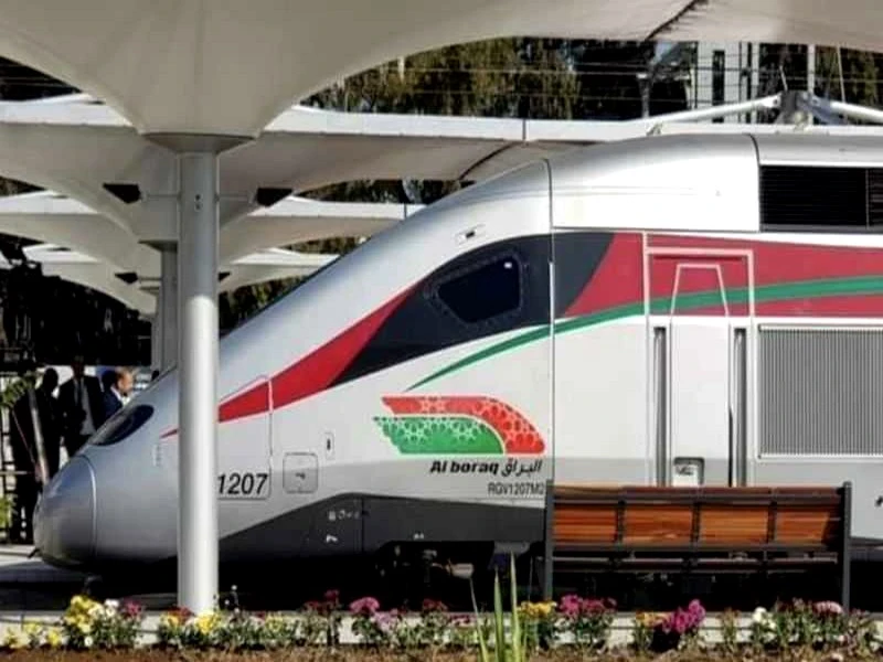 Pour la première fois le TGV est arrivé à Marrakech