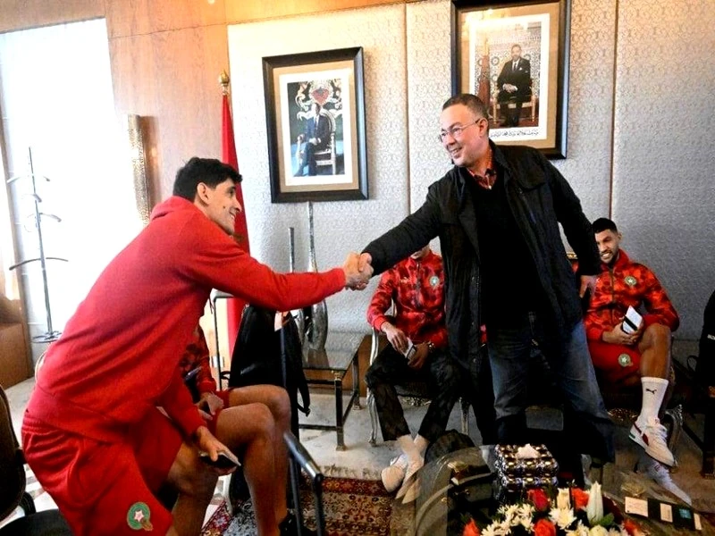 CAN 2023 : Les Lions de l’Atlas sont arrivés à l’hôtel Sophia, leur camp de base à San Pedro