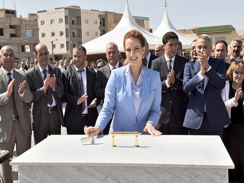 Son Altesse Royale la Princesse Lalla Salma pose la première pierre du centre régional d’oncolog