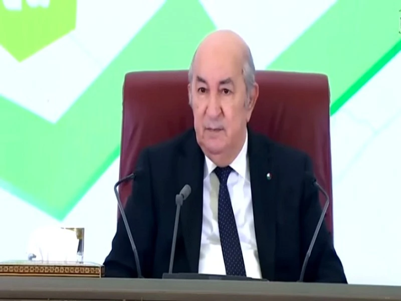 #Maric_Sahara: Le président algérien affirme qu’il ne lâchera pas «le Sahara occidental quel q