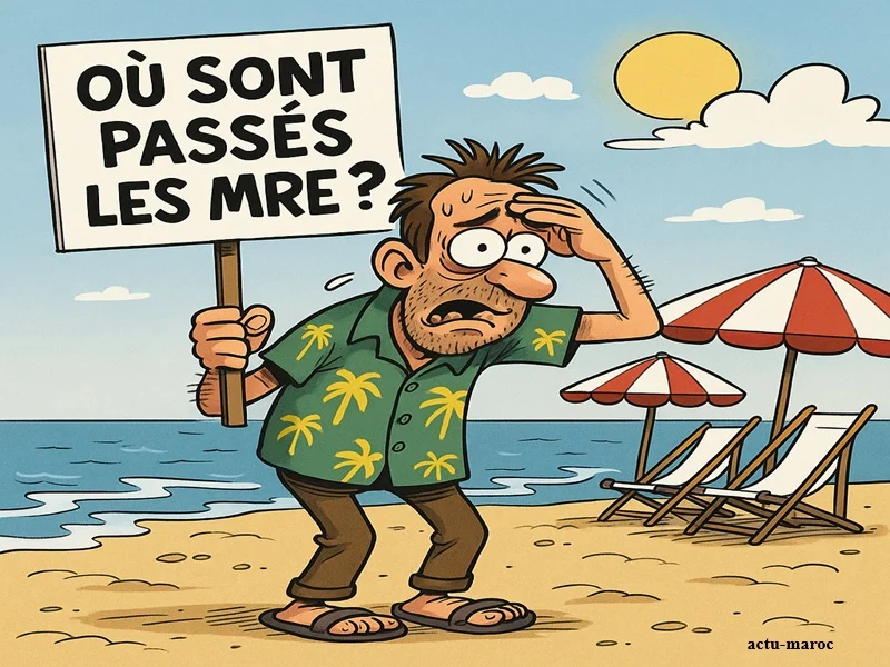 MRE absents en 2025 : alerte pour le tourisme marocain