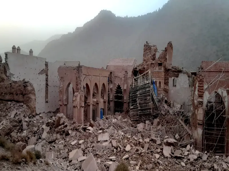 Urgence a Tinmel: des archeologues sonnent l'alarme sur la conduite du chantier de la Mosquee
