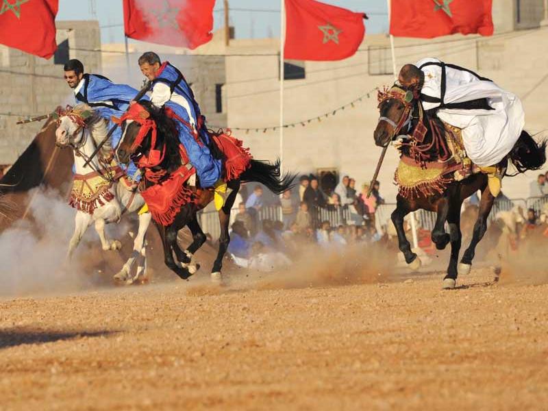 Moussem Sidi El Ghazi (Semaine Cham) à Guelmim