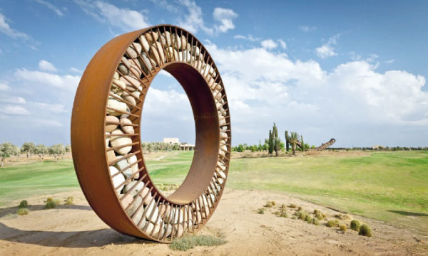 Parc de sculptures Al Maaden  Une exposition permanente au cœur de Marrakech