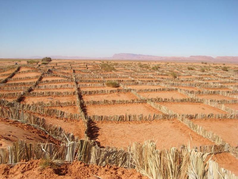 Définitions :    désertification en terres arides et semi arides