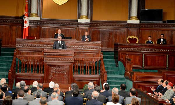 Discours de SM le Roi devant l'Assemblée nationale constituante tunisienne
