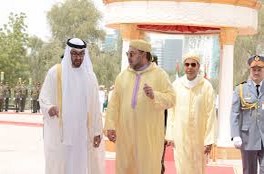 Un accueil officiel réservé à S.M. le Roi en visite de travail et de fraternité à l’État des Émirats arabes unis