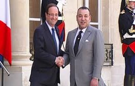 Maghreb  Rencontre lundi entre le roi Mohammed VI et le président François Hollande