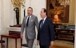 Retrouvailles à l'Elysée entre Mohammed VI et François Hollande