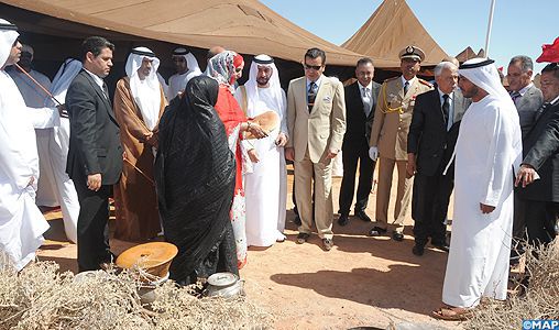 Patrimoine culturel immatériel S.A.R. le Prince Moulay Rachid préside la cérémonie officielle du Moussem de Tan Tan