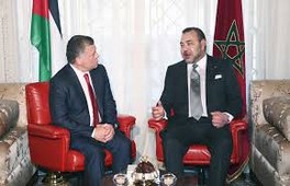 Entretiens en tête à tête entre le roi Mohammed VI et le souverain jordanien