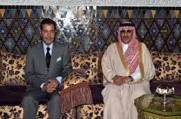 Maroc  Arabie Saoudite  S A R  le Prince Moulay Rachid reçoit à Casablanca S A R  le Prince Mohamed Bin Nayef Bin Abdelaziz Al Saoud