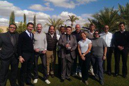 l'ONMT présente aux opérateurs golfiques de Marrakech le trophée de meilleure d