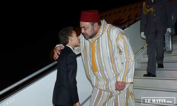 Sa Majesté le Roi regagne le Maroc au terme d'une tournée dans quatre pays africains