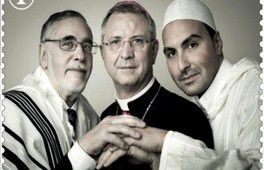 En Belgique, un nouveau timbre réunit un rabbin, un imam et un évêque