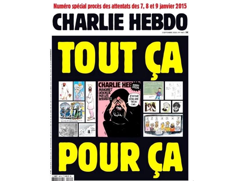 Charlie Hebdo republie les caricatures du prophète qui en avaient fait la cible des jihadistes