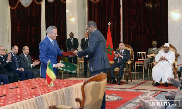 gSous la présidence de S.M. le Roi Mohammed VI et du Président Ibrahim Boubacar Keïta  Dix-sept accords de coopération signés