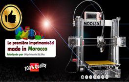 La 1ère imprimante 3D réalisée au Maroc à l'honneur au Med IT 2015