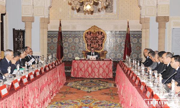 S.M. le Roi Mohammed VI préside un Conseil des ministres  15 Octobre 2010