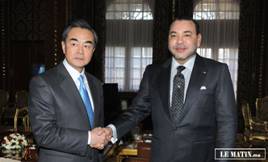 Activité Royale S.M. le Roi reçoit le ministre chinois des Affaires étrangères