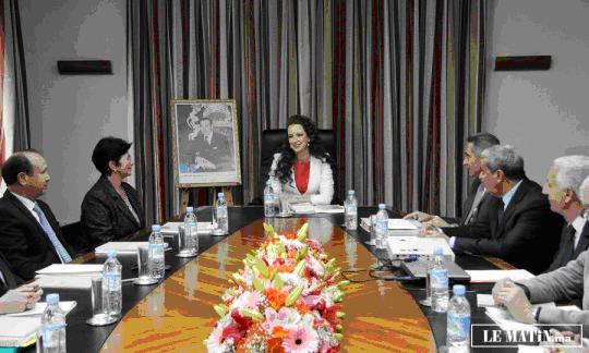 SAR la Princesse Lalla Salma préside le conseil dadministration de lALSC 