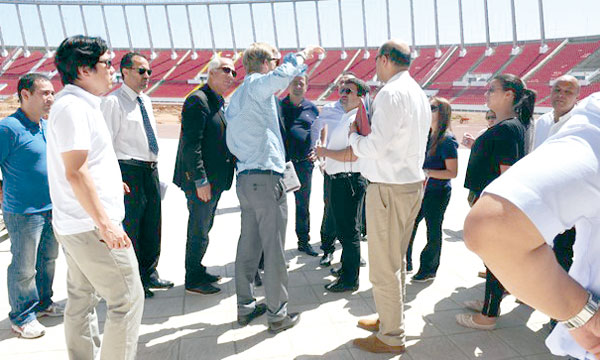 Coupe du monde des clubs, Maroc 2014  Une commission de la FIFA à Marrakech et Rabat, le 1er septembre
