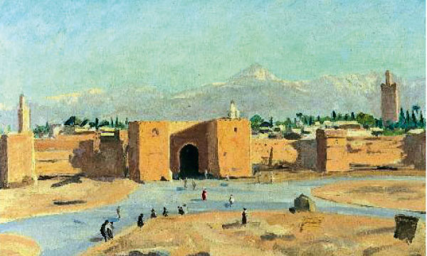 Exposition picturale  De Winston Churchill à Hassan El-Glaoui