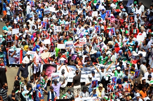 Casablanca   Quelque 2.000 manifestants dénoncent le “silence arabe”