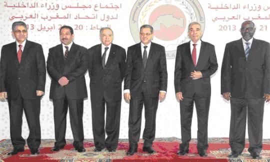 Les ministres de l’Intérieur de l’UMA adoptent la déclaration de Rabat Pour une «