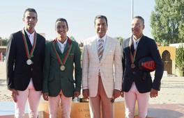 Semaine du cheval 2015 S.A.R. le Prince Moulay Rachid préside la cérémonie de remise du Grand Prix S.M. le Roi Mohammed VI de saut d'obstacles