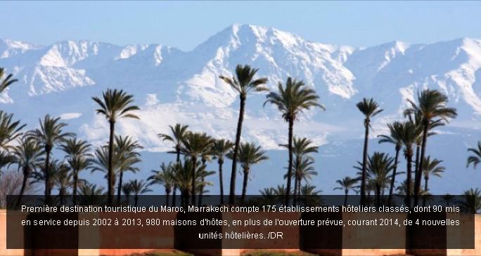 Marrakech   Les arrivées dépassent un million à fin juillet 2014