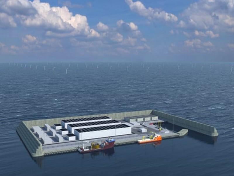 #Denmark_Environment_Artificial_wind_energy_Island: Denmark strikes deal on £25bn artificial wind energy island | Environment