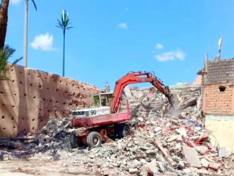 Maroc : La maison construite au sein des remparts de Marrakech a été démolie