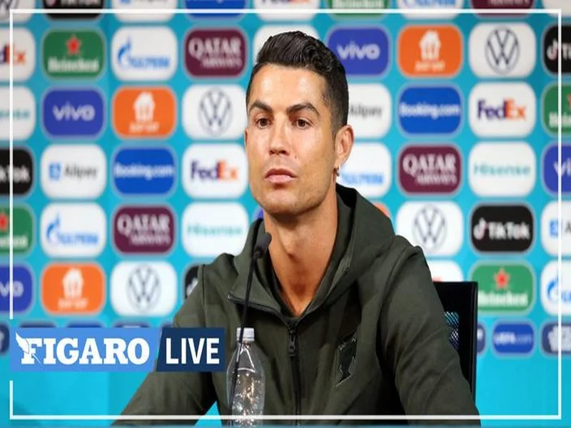 Cristiano Ronaldo refuse des bouteilles de Coca-Cola, l'action baisse instantanément