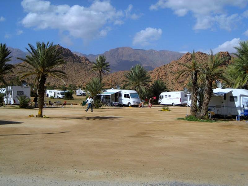 Voir :Plus de 500 camping car à (Tafraout au Maroc)