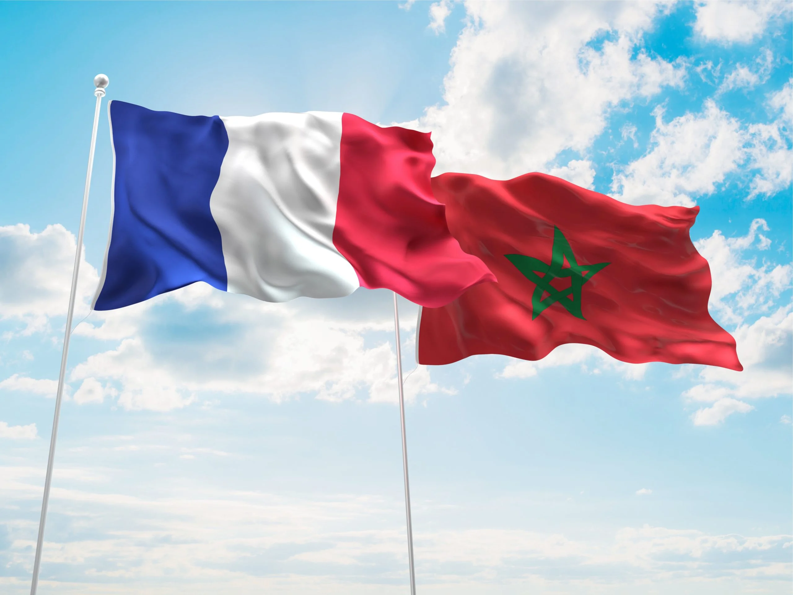 Vent glacial entre le Maroc et la France