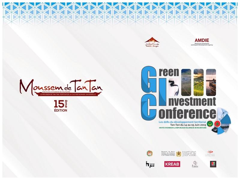 Programme Moussem Tantan 2019 : la Green Invest Conference Tan-Tan 2019