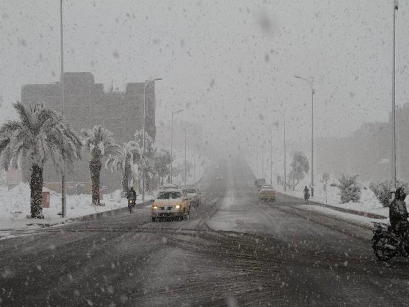 #MAROC_NEIGE_25/11/2020: Chutes de neige, temps froid et fortes rafales de vent du mercredi au samedi dans plusieurs provinces