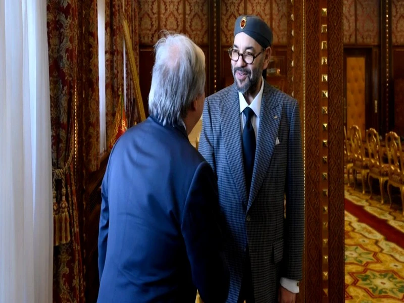 Le Roi Mohammed VI reçoit à Rabat António Guterres, SG de l’ONU